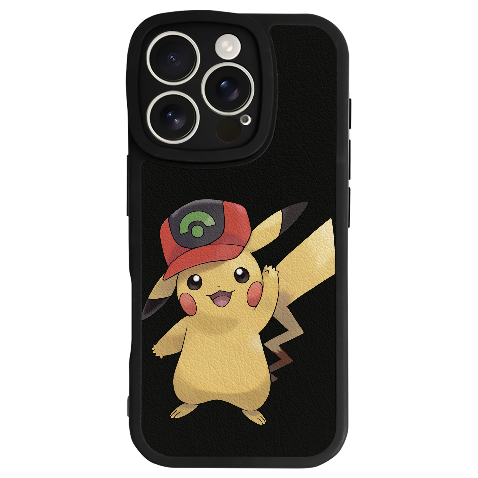 （画像用） ポケットモンスター Pokémon 【iPhone 16シリーズ対応】シリコンスマホケース（レザー調） 材質：シリコン